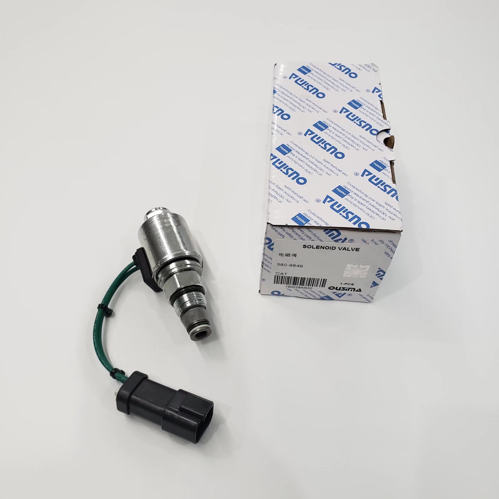 OUSIMA Excavator Accessories 380-9849 Solenoid Valve Assembly For Excavator