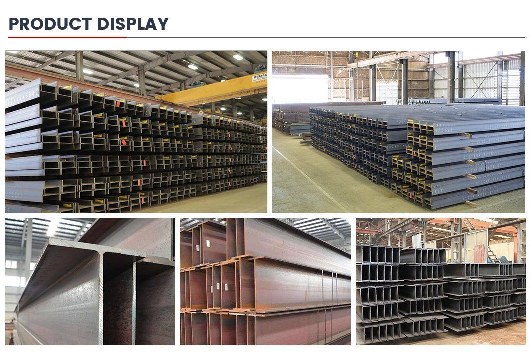 Steel Structure Ub UC JIS Custom Size Hot Rolled Q235 Q345 Q355 H Beams