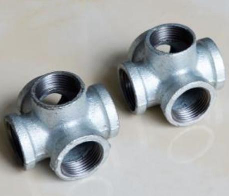 Hot Dipped Galvanized Cast Iron Pipe Fittings BS Standard Malleable Iron