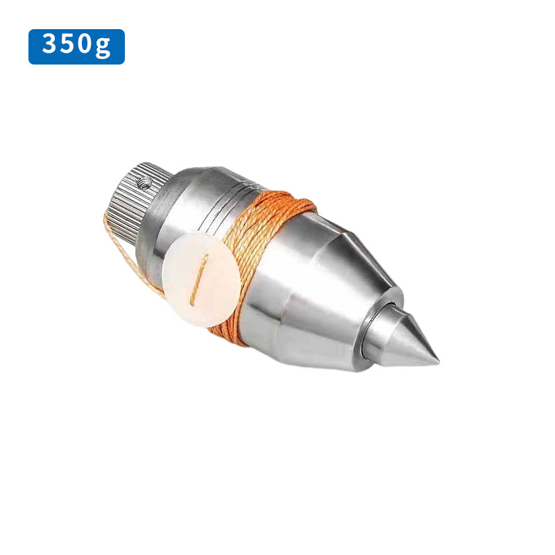 High-Precision Stainless Steel Plumb Bob for Accurate Vertical Alignment Surveying and Mapping Plumb Bob Tip movable