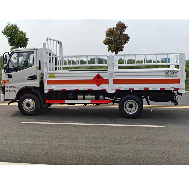 Jac 4x2 5 Tons Load LPG Tanker Truck Gas Cylinder Transport Truck Euro III 6 Wheels