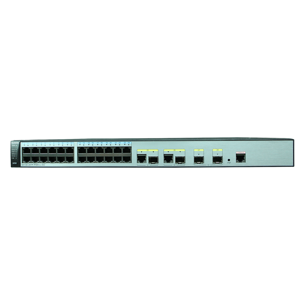 Advanced 56 Gb/s Capacity S5720-28tp-Pwr-Li-AC Poe Network Switch with SNMP Function