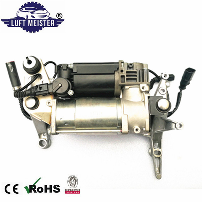 Air Suspension Compressor Pump for Audi Q7 with Bracket 4L0698007B 4L0698007C