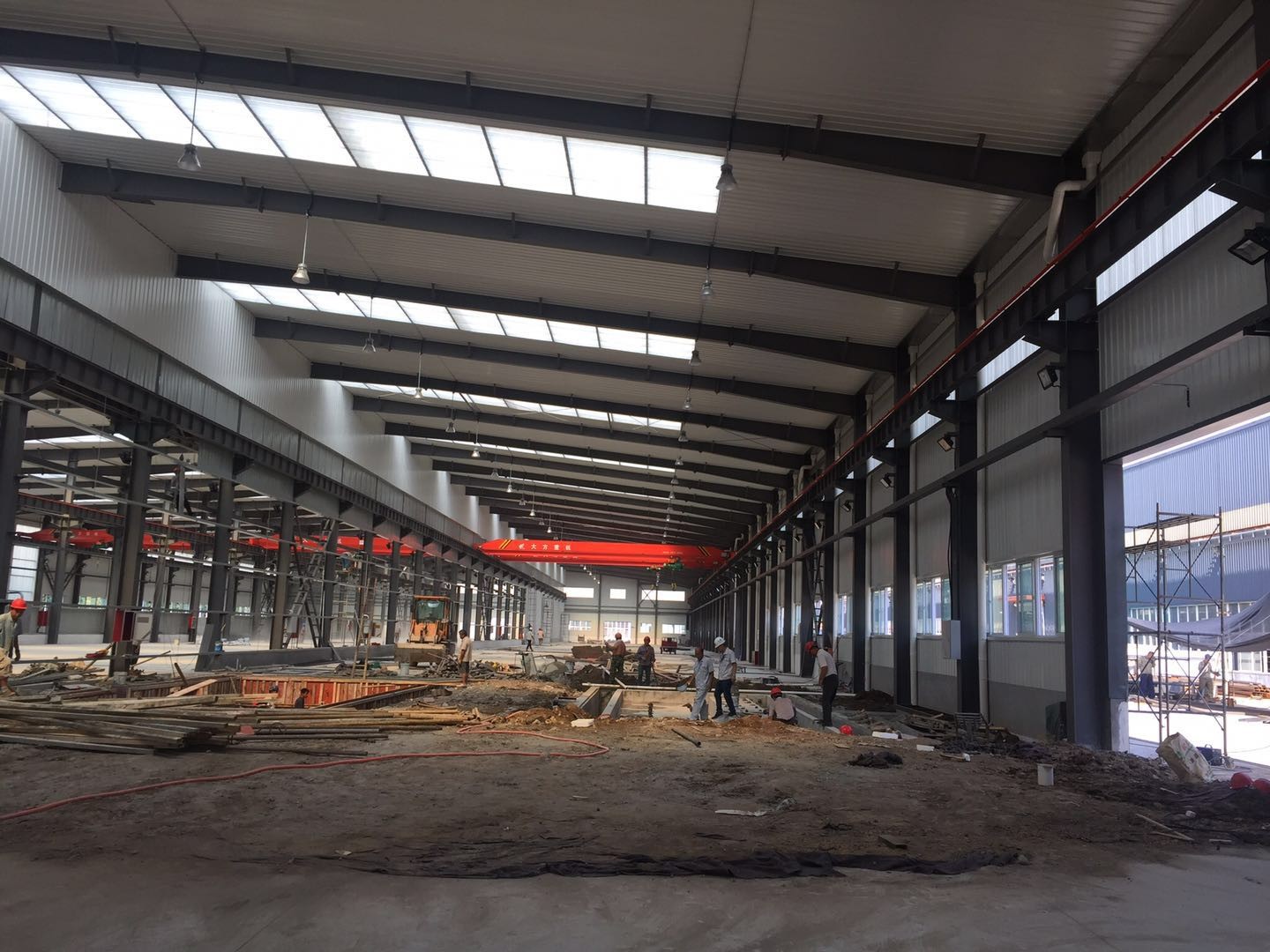 Steel Structure Standard Factory Building Production Storage Office Comprehensive Services