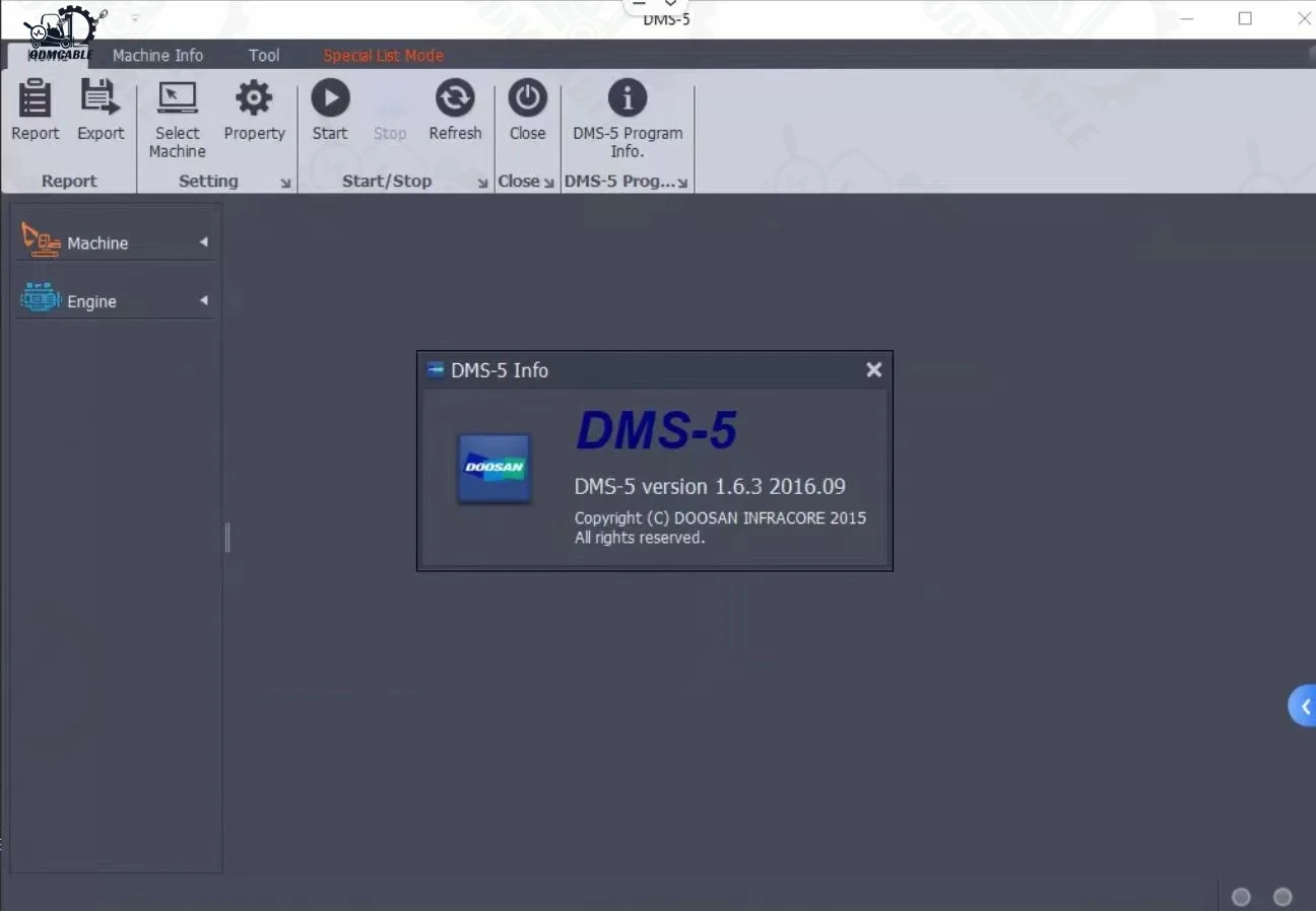 for Doosan Forklift Excavator Construction Engine Analyzer uVIM DMS-5 Machine EOL Hydraulic System Diagnostic Tool
