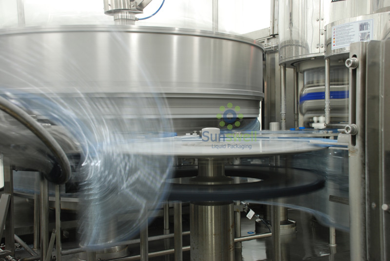 Drinking Pure Water Filling Machines With Rinser 40 / Filler 40 / Capper 10
