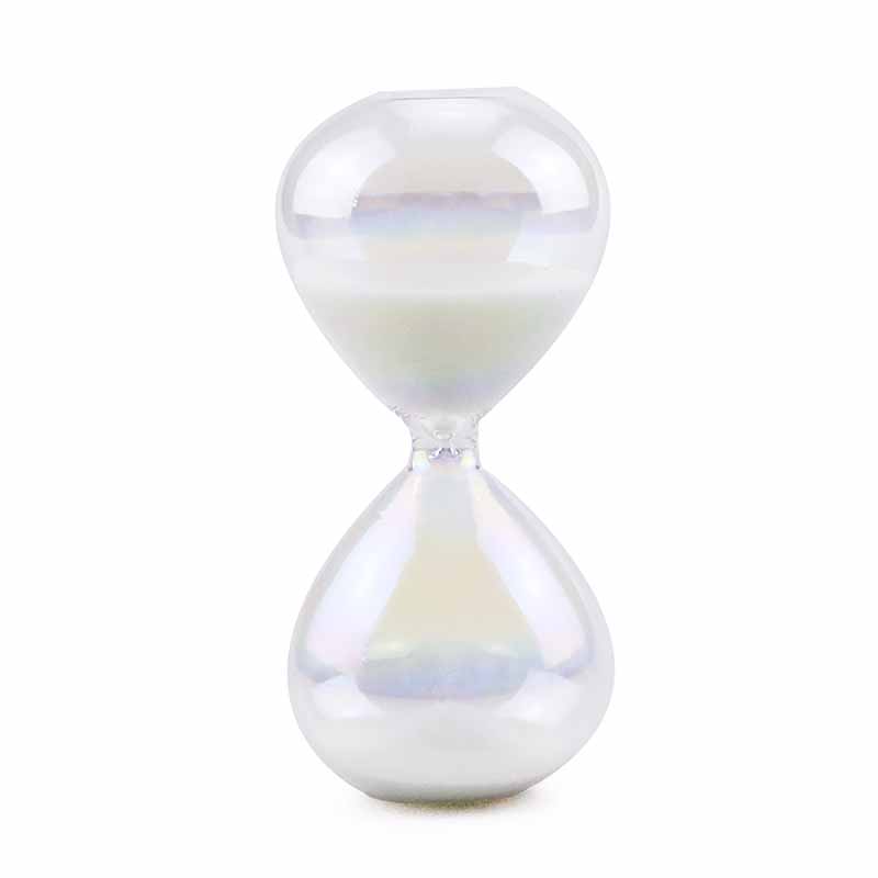 OEM ODM Glass Hourglass Sandtimer 5/10/15 Minutes Contemporary Style