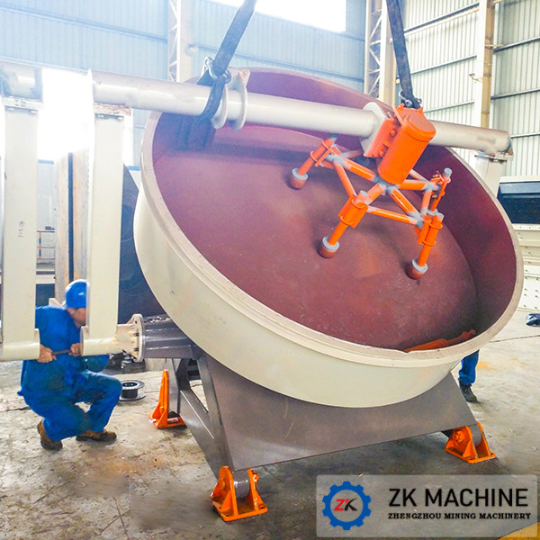 Energy Saving Disc Pelletizer , Disc Granulator Machine High Productivity
