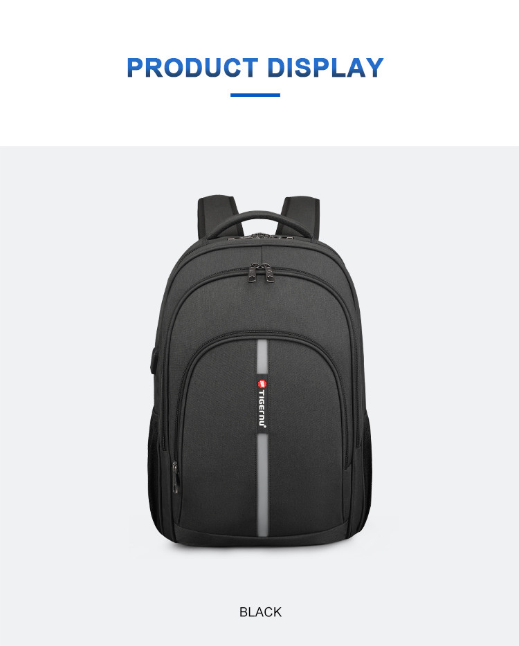 15.6 Inch Usb Durable Travel Laptop Backpack Shockproof
