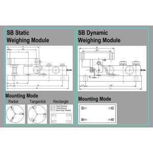SB Series Beam Load Cell Module , Electronic Load Cell OIML C3 Approved