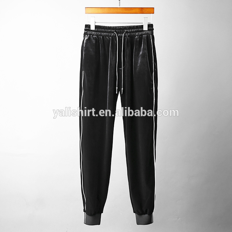 custom new arrival high quality wholesale sport mens velour tracksuits
