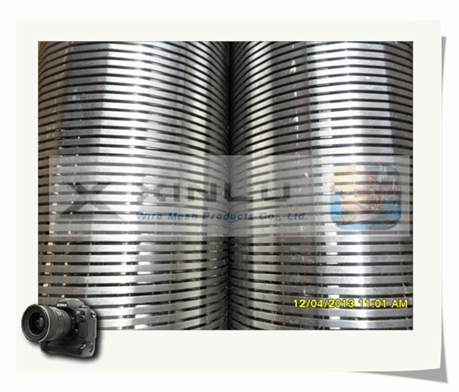 Easy Installation Carbon Steel Welded Pipe Anti Pressure Pump Filter Water Well Pipe