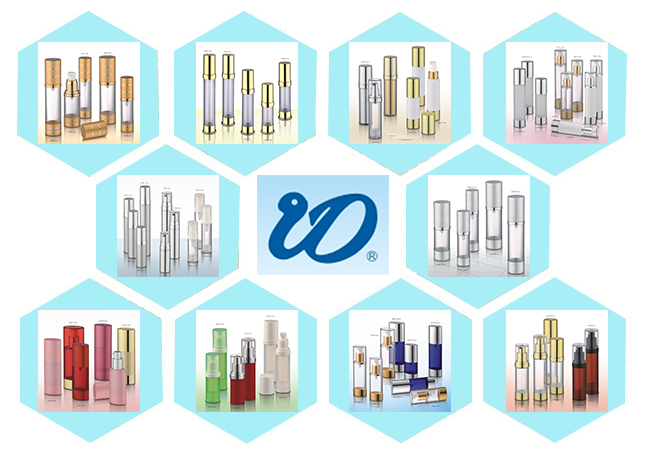 10ml Capacity Printing Syringe Bottle Airless Bottle Empty Cosmetic/Eye Cream Bottle