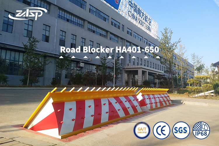 Roadway Safety Hydraulic K12 Wedge Barrier Wedge Barrier System