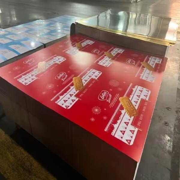 Food Grade Coating Printing Tinplate Sheet 4 color printed tinplate 6 colour