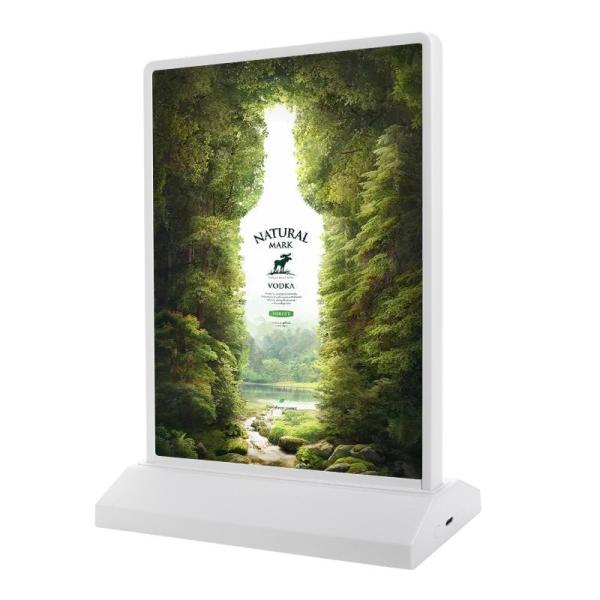 Double-Sided A5 Desktop Rechargeable Wireless Light Box with Magnetic Base