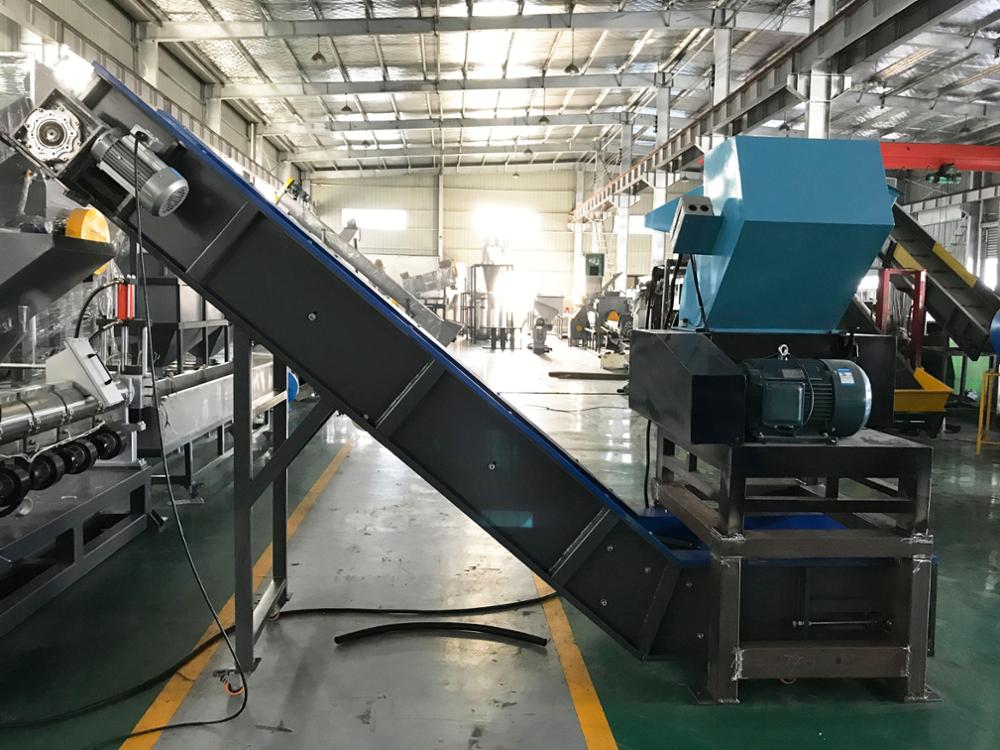 PP Non Woven Fabric Crusher Machine PE Waste Plastic Grinding Machine