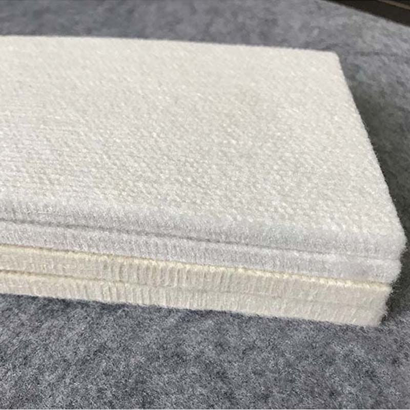 Denim Finishing Acrylic Nomex Heat Press Felt , Polyester Needle Felt Sheets