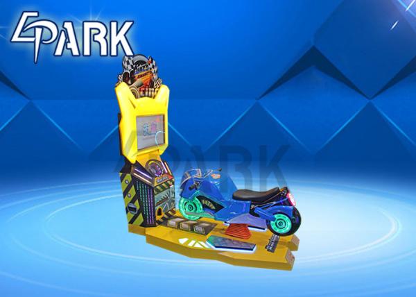 1 Player Racing Game Machine , Kids Toy On Ride Electric Car Driving Arcade