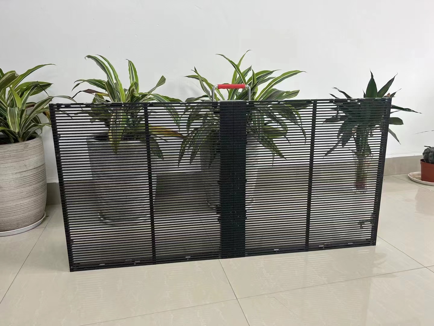 Outdoor Media LED Grid Screen Transparent Flexible Led Screen P100 P80 P50 P40