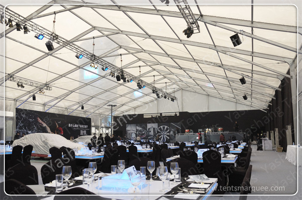 Sturdy Aluminum Frame Wedding Reception Marquee / Outside Party Tents For Rent