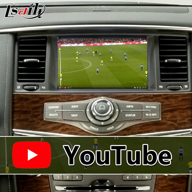Android Car Video Interface Box for Nissan Armada With Wireless Android Auto Carplay