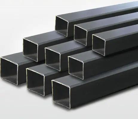 Galvanized Steel Pipe ASTM A500 Standard Welded Black Powder Coated Square Steel