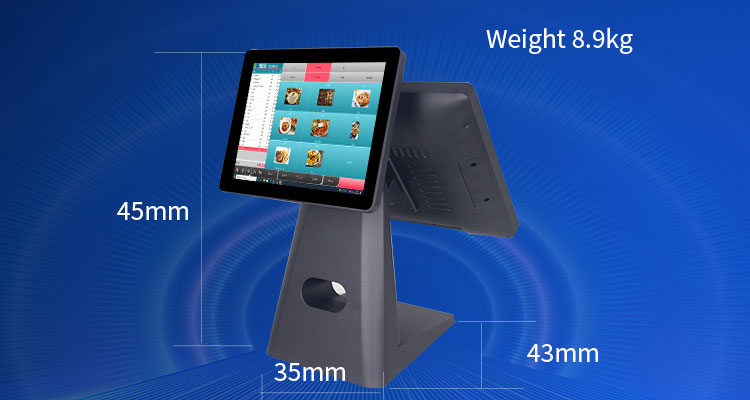 HDD-280A 15 inch Capacitive Touch Screen POS System with Win OS and SDK Function