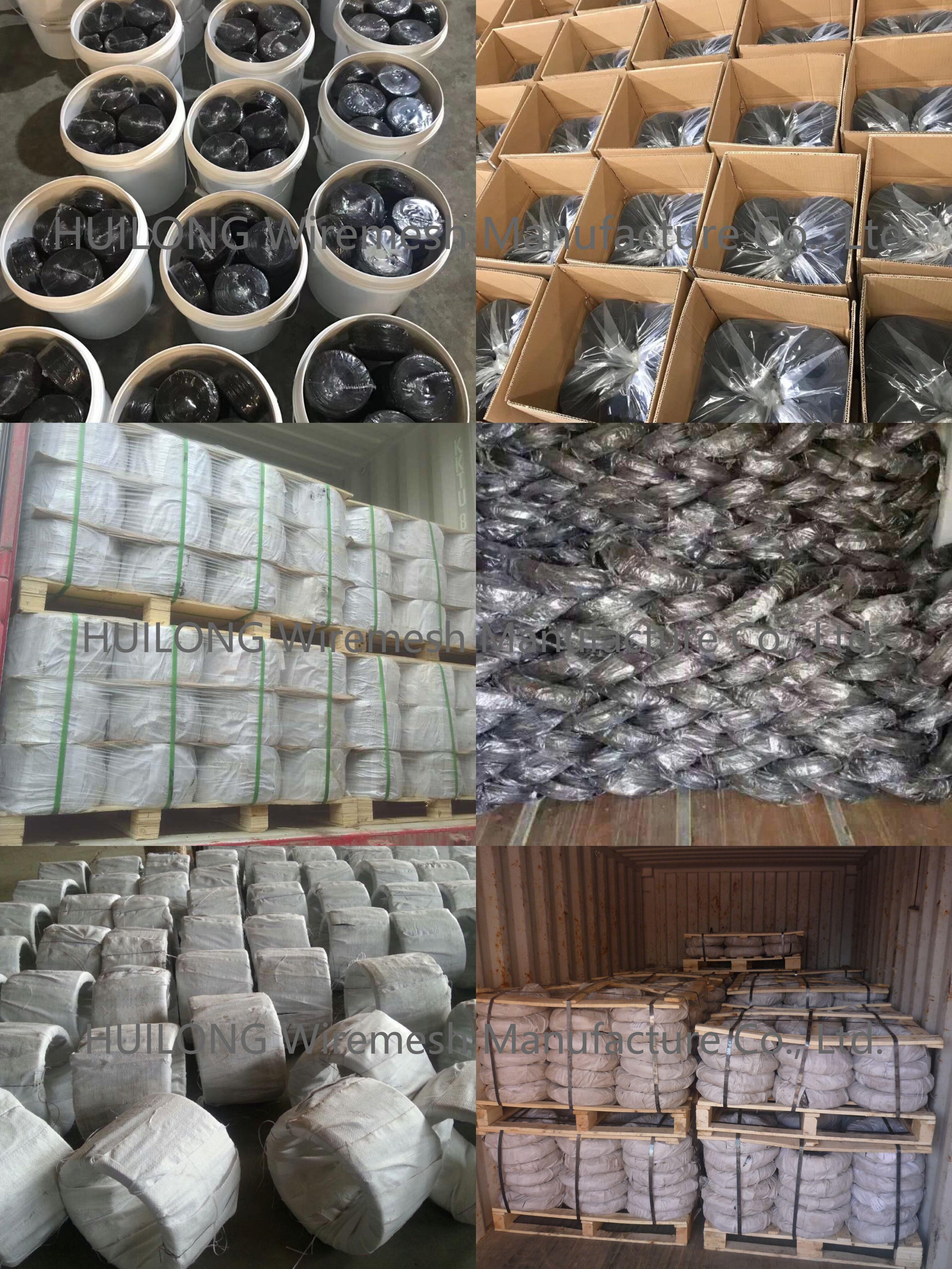 Green 5mm PVC Coated Tie Wire Excellent Flexibility ISO9001 Standard
