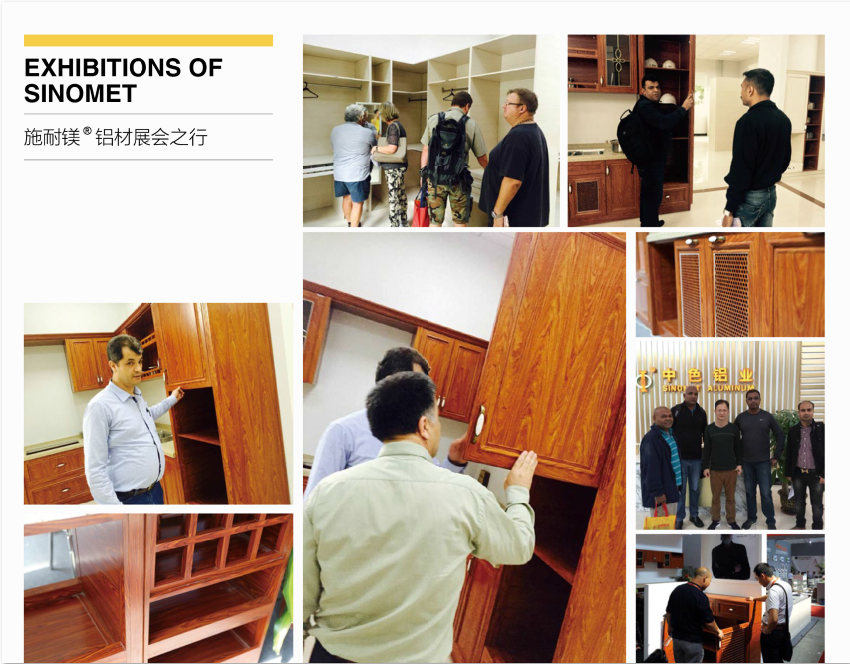 Solid Surface Aluminum Storage Cabinet Durable Aluminum Kitchen Cabinet