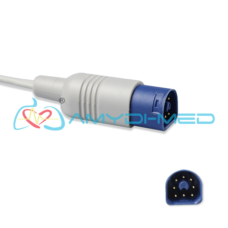 Adult Finger Clip SpO2 Sensor Philips MP40 VM8 8 Pin Surgical Supplies