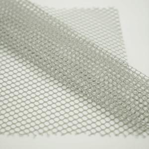 Breathable Hexagonal Polyester Air Mesh Fabric 55GSM Durable