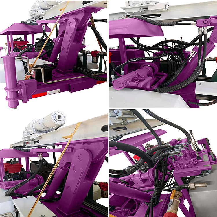 Small Portable Water Well Drilling Rig Hydraulic Trailer Mounted Water Drilling Rigs
