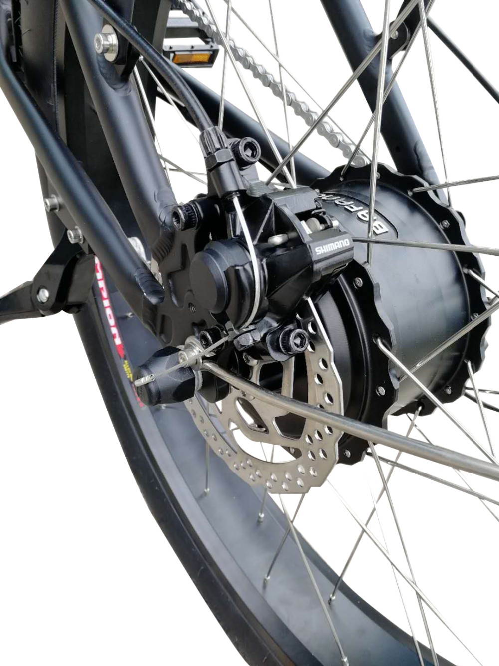 48V 10AH Battery Capacity 26"*4.0 Fat Tyre Beach Cruiser Electric Bike 500W 750W Optional