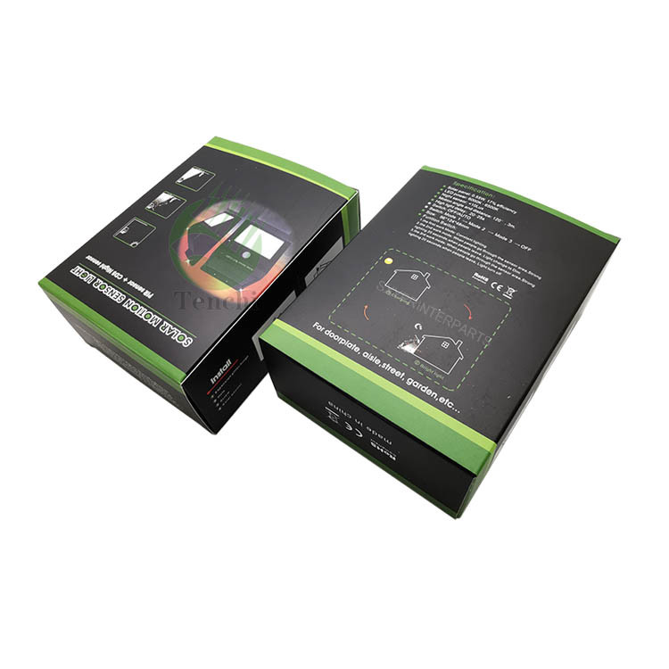 PIR Solar Powered Motion Sensor Light For Outdoor Garden Fence Wall Patio