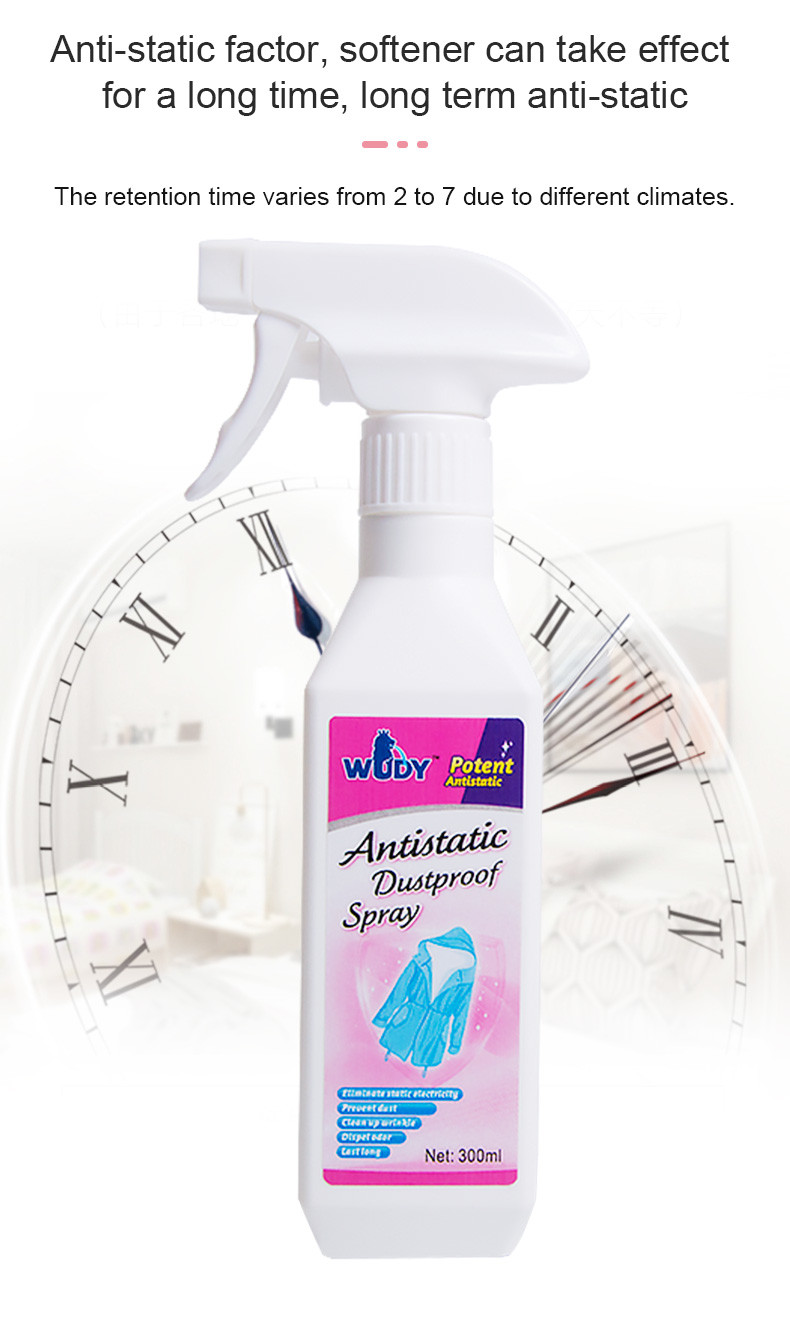 300ML Furniture Care Protection Kit Antistatic Electricity Spray For Clothes