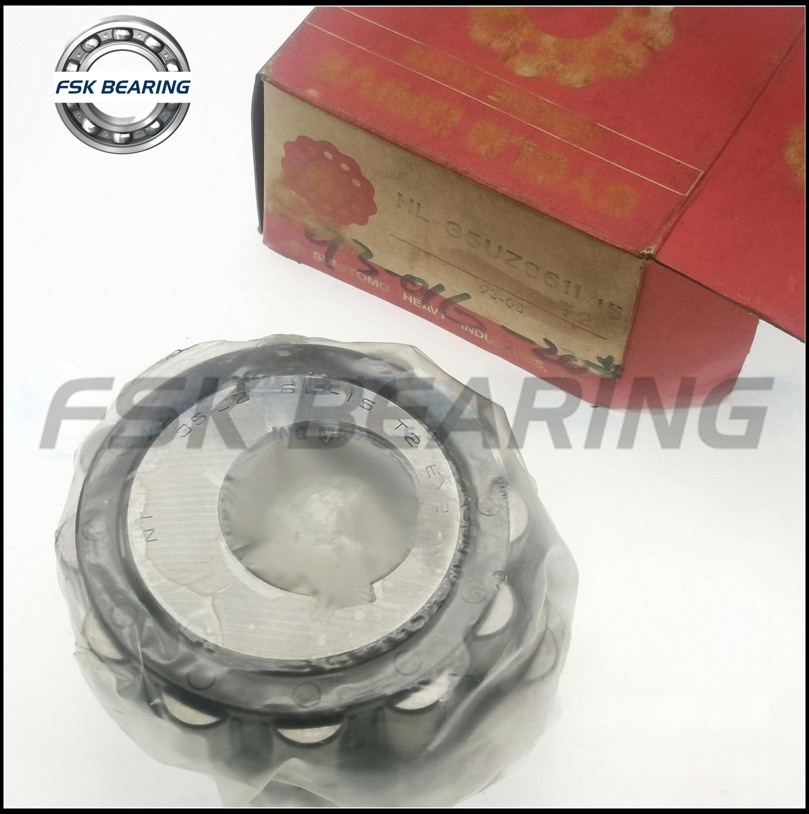 Open Seal Eccentric Roller Bearing HL-35UZ8611-15T2 For Reducer And Cycloid Needle