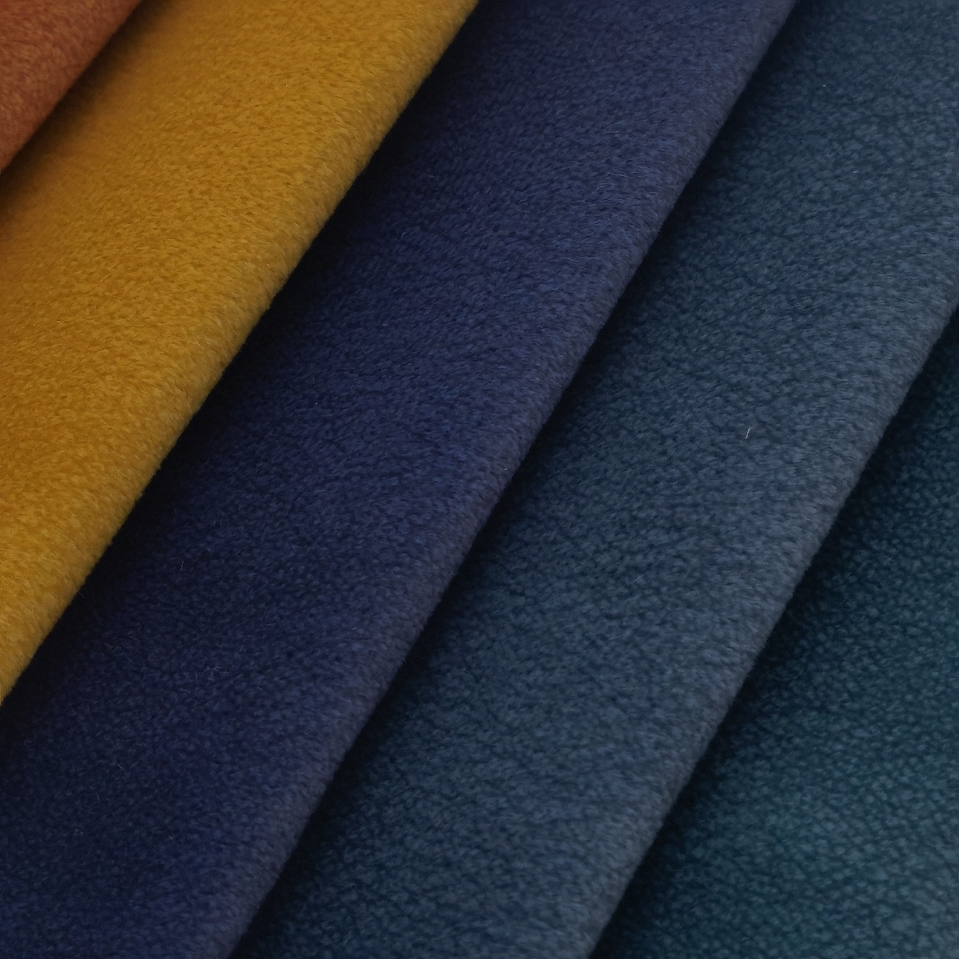 Soft Faux Leather Home Textile Suede Sofa Fabric Knitting