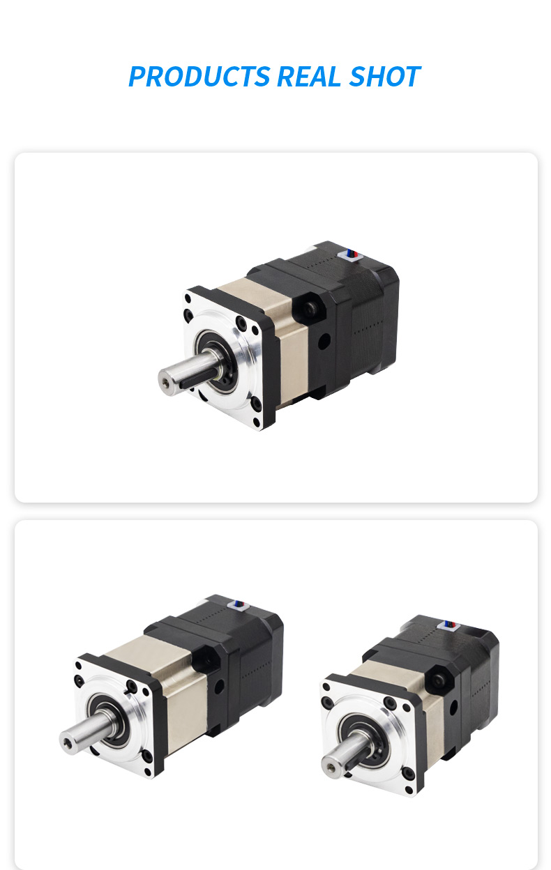 Umot Hybrid High Precision 42mm Nema 17 Planetary Geared Stepper Motor with Gearbox