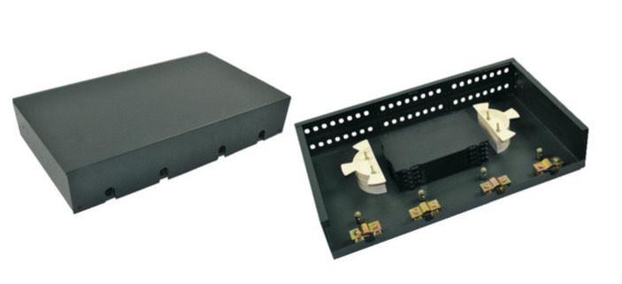 FTTH Fiber Optic Terminal Box , Drawer Type Rack Mounted Optical Distribution Panel