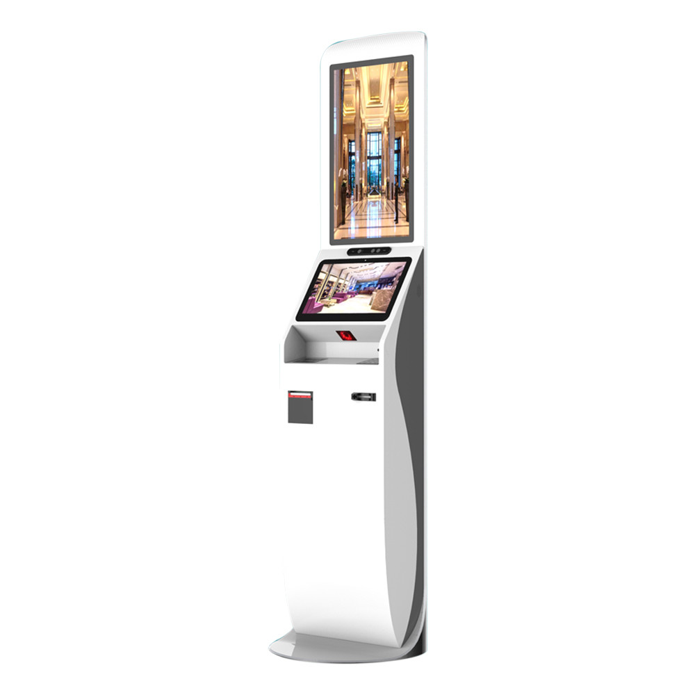 Outdoor Floor Standing Touch Screen Kiosk Coin Notes Parking Payment Kiosk