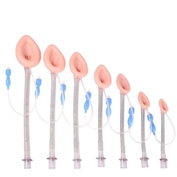 Size 3 Disposable Anesthetic Laryngeal Mask , PVC LMA Supraglottic Airway