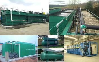 Integrated MBR Equipment Wasterwater Treatment With Customized Carbon Steel Tank