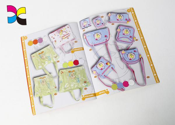 Varnishing Surface Custom Magazine Printing For Promotion / Full Color Catalog