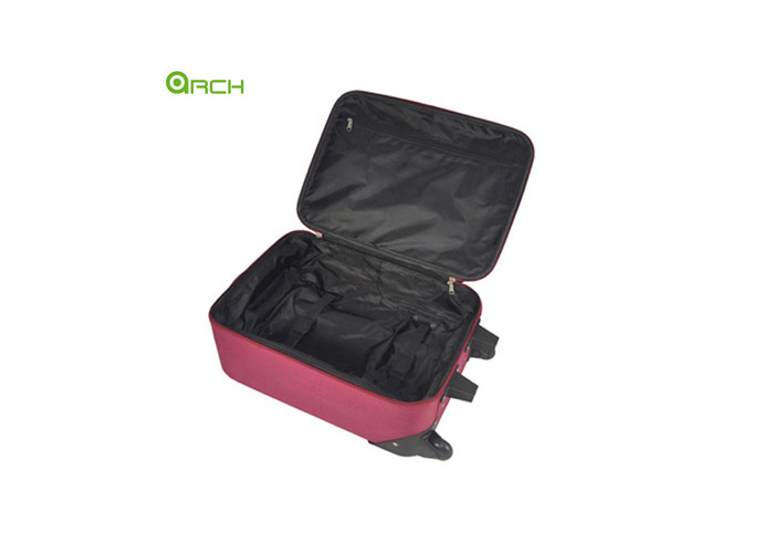 600D Polyester Light Weight Luggage Bag Sets with Skate Wheels
