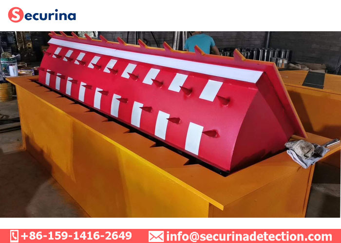 IP68 Water-proof Hydraulic Automatic road block barrierTraffic Barricades For Restricted Area