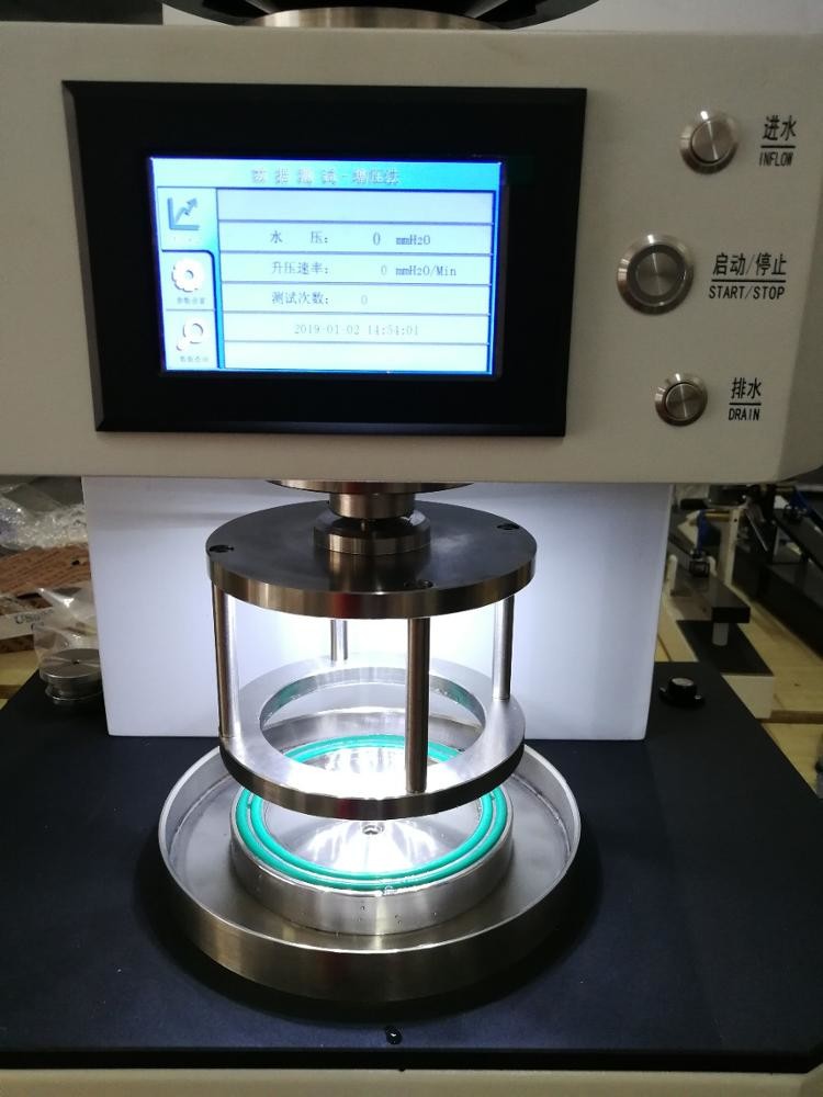 50-900mm/Min Garment Textile Testing Equipment Hydraulic Water Pressure