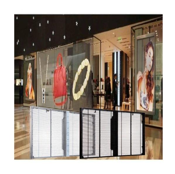 Lightweight Transparent LED Screen High Definition P8.93 Transparent Video