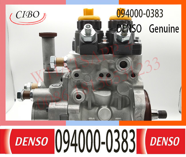 094000-0383 DENSO Diesel Engine Fuel pump 094000-0383 6156-71-1112 for KOMATSU excavator PC400-7 PC450-7