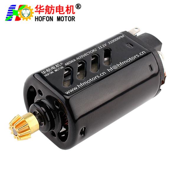 Hofon HF480WA-N35VESTOR2 Short shaft High Torque 11.1V 31000RPM DC Carbon brush